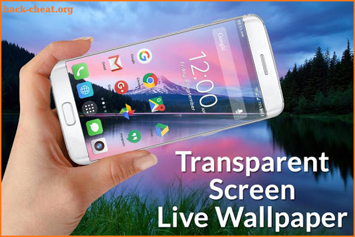 Transparent Screen Live Wallpaper screenshot