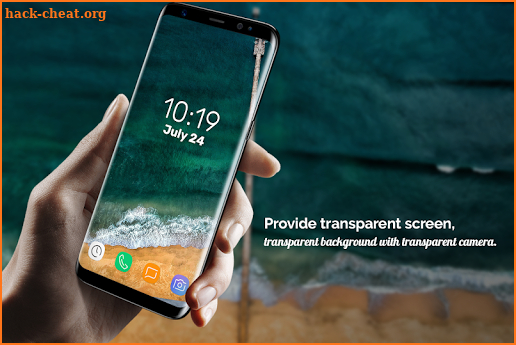 Transparent screen - Transparent background screenshot