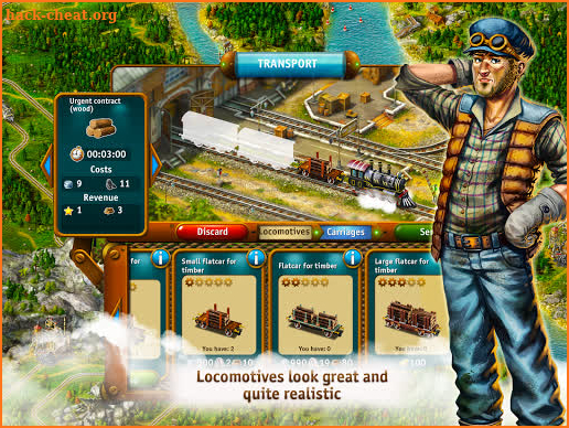 Transport Empire: Steam Tycoon screenshot