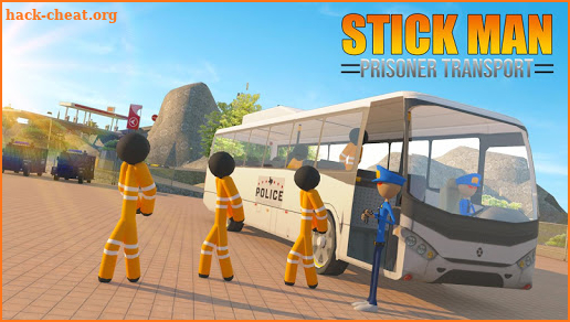 Transport Stickman Prisoner Bus Driving screenshot