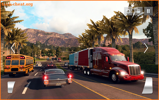 Transporter Truck 2018: Cargo Driving Simulator 3D screenshot