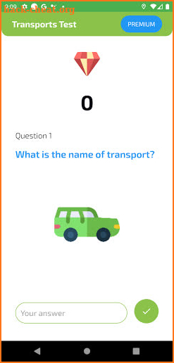 Transports Test screenshot