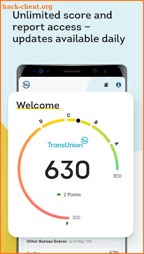 TransUnion: Credit Monitoring screenshot