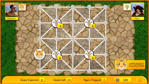 Trap The Tigers screenshot