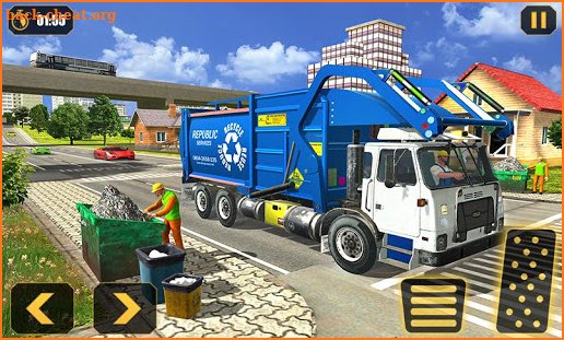 Trash Dump Truck Driver 2020 screenshot