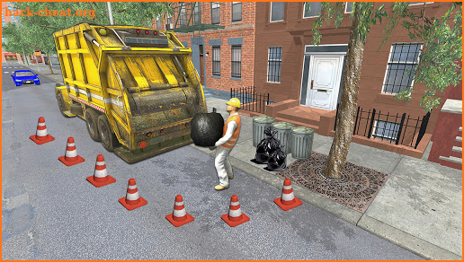 Trash Truck Drive Game : Garbage Truck 2020 screenshot