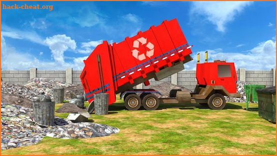 Trash Truck Driving Simulator 2018 screenshot