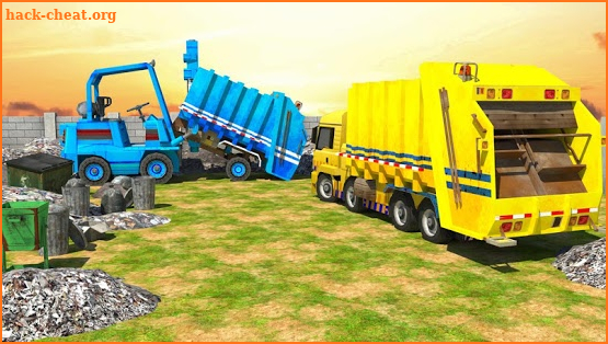 Trash Truck Driving Simulator 2018 screenshot
