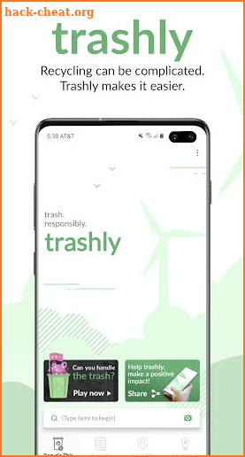 Trashly - Recycling Made Easy screenshot