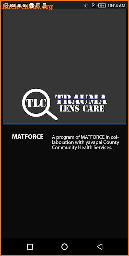 Trauma Lens Care screenshot