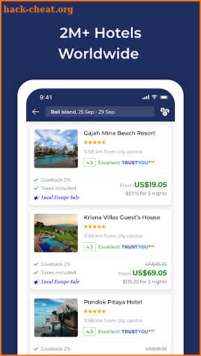 Travala.com: Hotel Deals screenshot