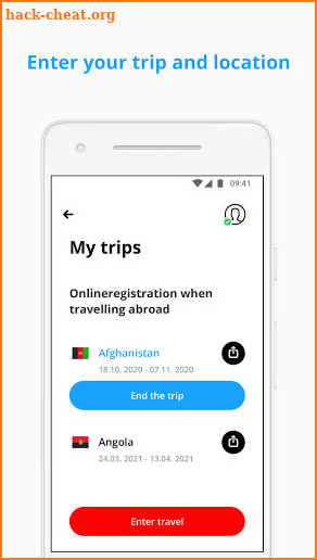 Travel Admin screenshot