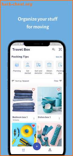 Travel Box: Moving Organizer screenshot