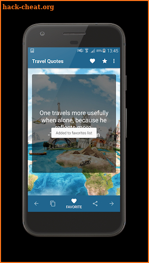 Travel Quotes screenshot