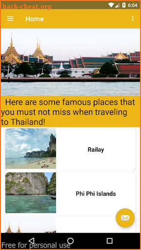 Travel Thailand HF screenshot
