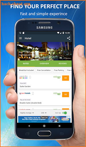 TravelArea - Cheap Flights And Hotels Booking screenshot