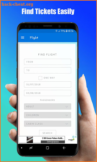 Traveling - Booking cheap  flights and Hotels screenshot