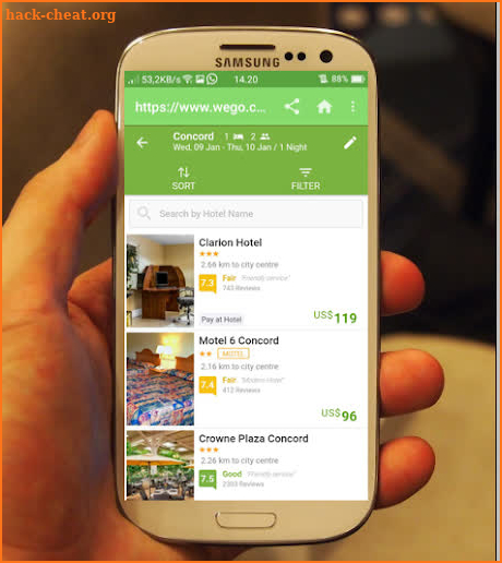 Traveling - Cheap Flights & Hotels App screenshot