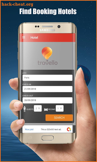 Travello - App Booking Hotels and Tickets screenshot