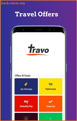 Travo- MakeMyTrip, GoIbibo, ClearTrip - All in one screenshot