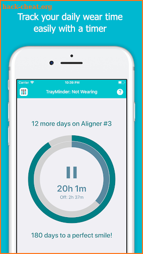 TrayMinder Aligner Tracker screenshot