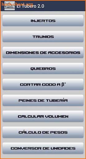 Trazado tubería El Tubero 2.0 screenshot