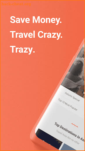 Trazy - Your Travel Shop for Asia screenshot