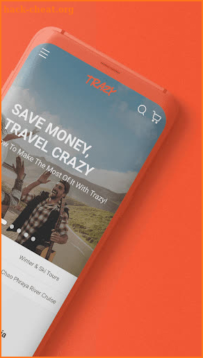 Trazy - Your Travel Shop for Asia screenshot