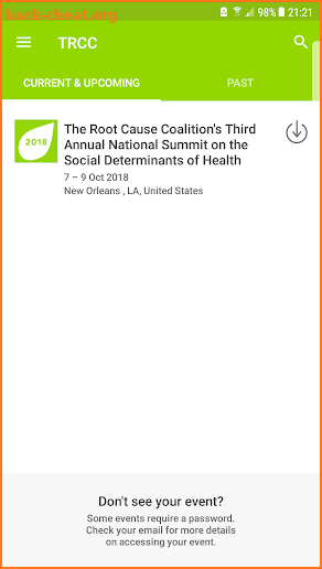 TRCC National Summit screenshot