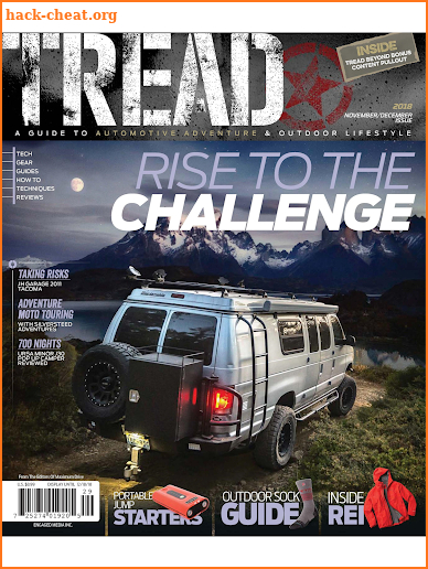 Tread Magazine screenshot