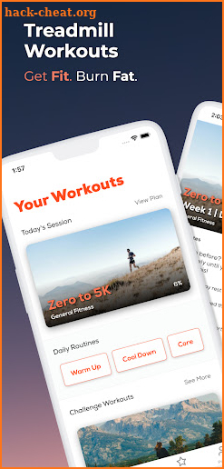 Treadmill Workout: Run to 5K + screenshot
