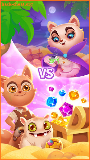 Treasure hunters match-3 gems screenshot