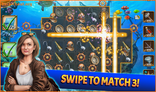 Treasure Match 3: Free Gem Matching Adventure Game screenshot