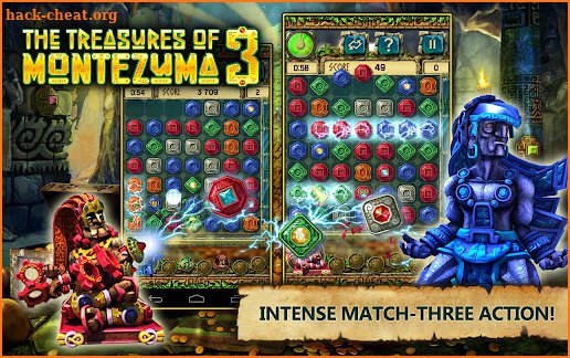 Treasures of Montezuma 3. True Match-3 Game. screenshot