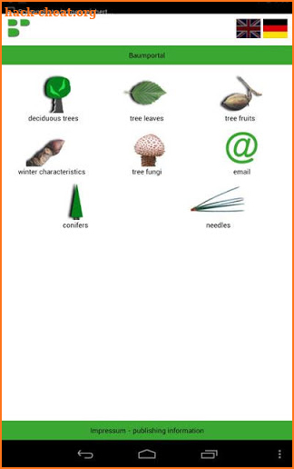 Tree Identification screenshot