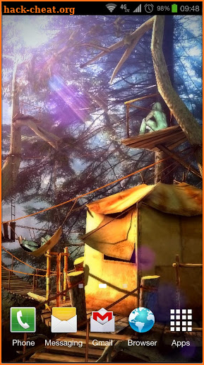 Tree Village 3D Pro lwp screenshot