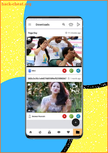 Treel : Social Media Status App screenshot