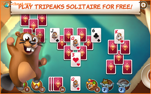 Treepeaks - A Classic Tripeaks Solitaire Adventure screenshot