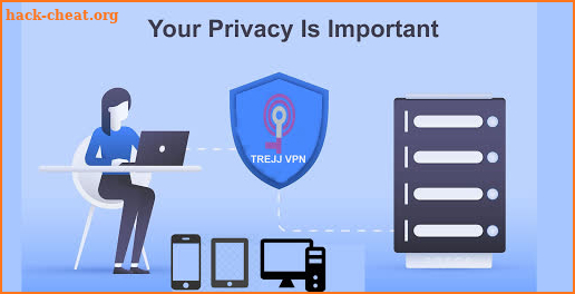 TREJJ VPN - Freedom, Privacy, Speed | 100% Secure screenshot