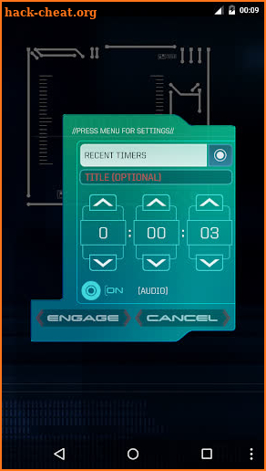 Trek Timer Widget screenshot