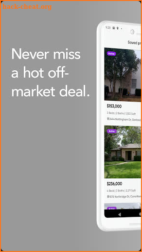 Trelly: Off-market distressed investment homes screenshot