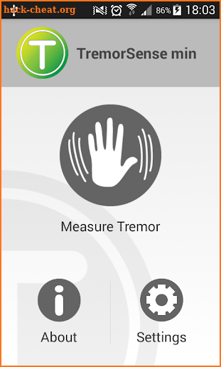 TremorSense min screenshot