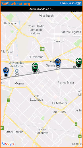 Tren Sarmiento screenshot