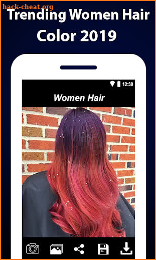 Trending Women Hair Color 2019 screenshot