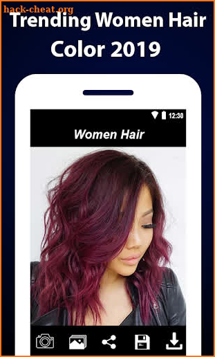 Trending Women Hair Color 2019 screenshot