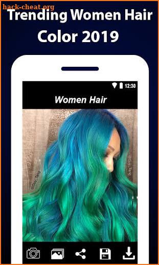 Trending Women Hair Color 2019 screenshot