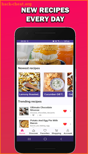 TrendRecipes-top recipes from social media screenshot