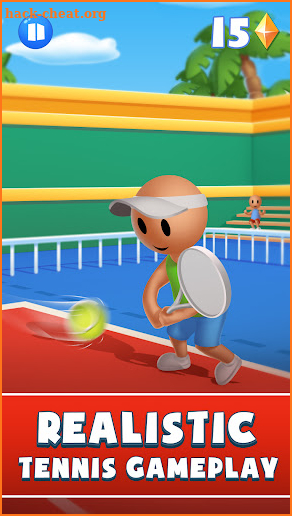 Trendy Tennis : Sports Game screenshot