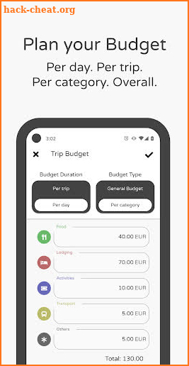 Trexpense – Travel Expense Tracker screenshot