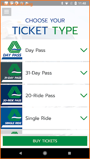 Tri Delta Transit Mobile Ticketing screenshot